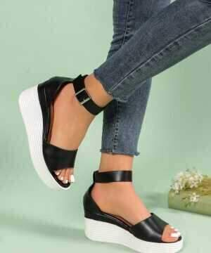 Sandały damskie 7APS21.BLACK (36/41,12par)