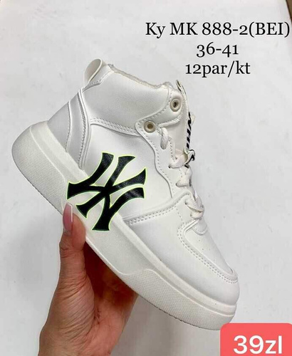 Buty sportowe damskie MK888-2.BEIGE (36/41,12par)
