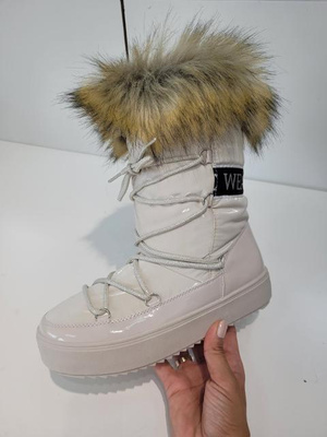 Botki damskie HY821-8.BEIGE (36/41,12par)