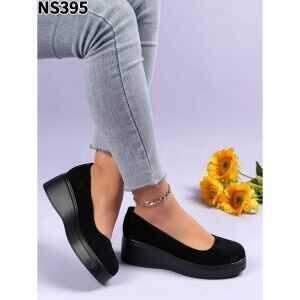 Balerinki damskie  7ANS395.BLACK (36/41,12par)