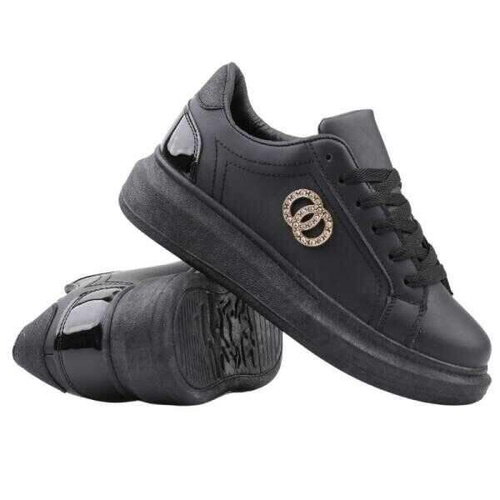 Buty sportowe damskie B1241-2.BLACK (36/41,12par)