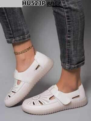 Półbuty damskie HU523.BEIGE (36/41,12par)