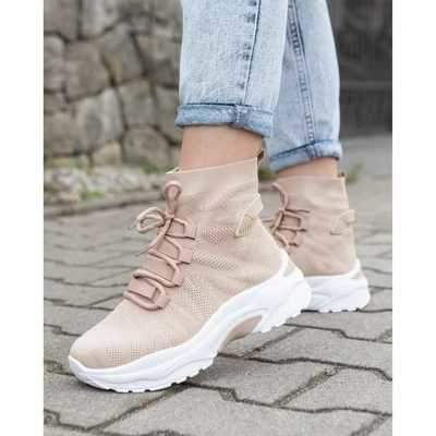 Buty sportowe damskie LA191.KHAKI (36/41,12par)