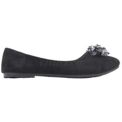 Balerinki damskie F31-1.BLACK (36/41,12par)