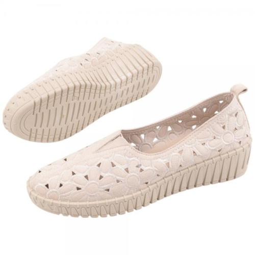 Balerinki damskie F43AM-4.BEIGE (36/41,12par)