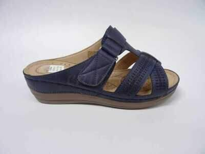 Klapki damskie 7ASG702-5.NAVY (36/41,12par)