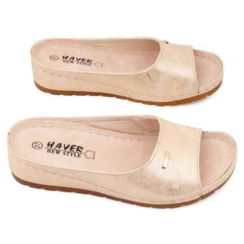 Klapki damskie DE912-9.GOLD (36/41,12par)