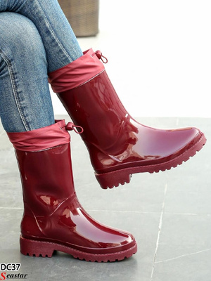 Kalosze damskie DC37.RED (36/41,12par)