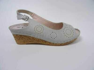 Sandały damskie 7AC9919-3.GREY (36/41,12par)