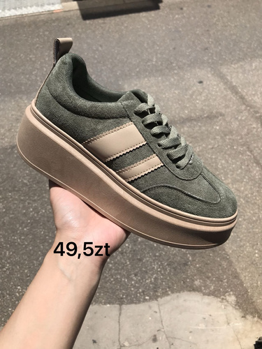 Buty sportowe damskie 7A9156.GREEN (36/41,12par)