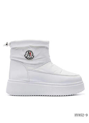 Botki damskie ocieplane HY852-9.WHITE (36/41,12par)