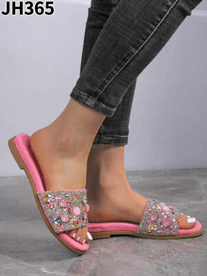 Klapki damskie 7AJH365.FUSHIA (36/41,12par)