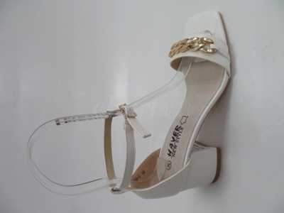 Sandały damskie 7ASY19-3.WHITE (36/40,12par)