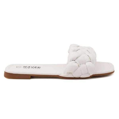 Klapki damskie DH20-3.WHITE (36/41,12par)