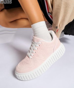 Buty sportowe damskie 7ALA335.PINK (36/41,12par)
