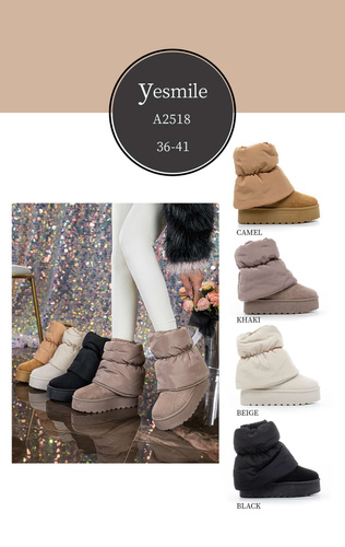 Botki damskie 7A2518.BLACK (36/41,12par)