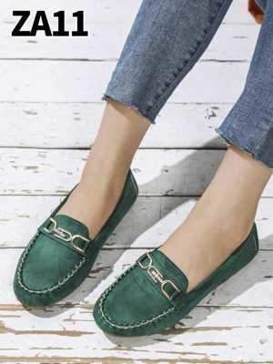 Balerinki damskie 7AZA11.GREEN (36/41,12par)