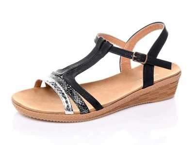 Sandały damskie 7ATL223.BLACK (36/41,12par)