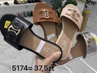 Klapki damskie 7A5174.KOLORDOWYBORU (36/41,12par)