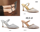 Czółenka damskie 8260.KOLORDOWYBORU (36/41 12par)