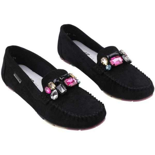 Balerinki damskie MH14-1.BLACK (36/41,12par)