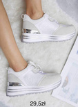 Buty sportowe damskie 7AHQ295.WHITE (36/41,12par)