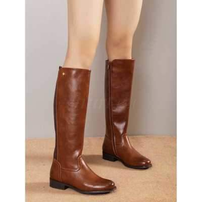 Kozaki damskie ocieplane 7 AUK162.CAMEL  (36/41,12par)