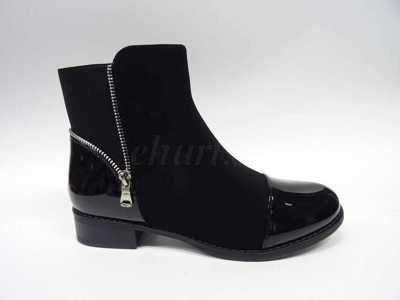 Botki damskie 7AH2176A.BLACK Ocieplane (36/41,12par)