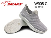 Buty sportowe damskie W905-C.GREY (36/41,12par)