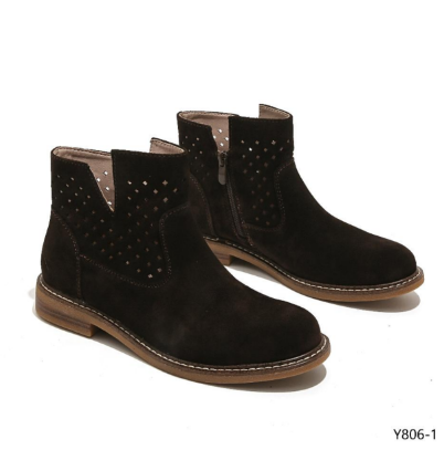 Botki damskie Y806-1.BROWN (36/41,8par)