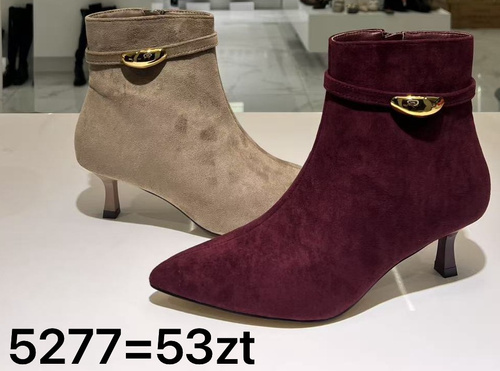 Botki damskie 5277.KOLORDOWYBORU (36/41,12par)