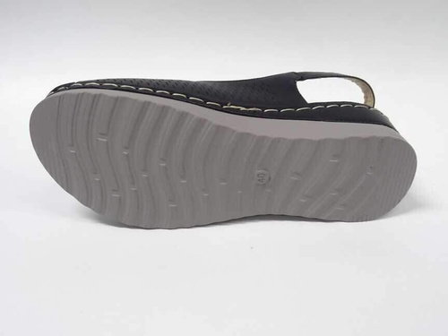 Sandały damskie 7AW516-1.BLACK (36/42,12par)
