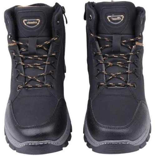 Trzewiki męskie A2040-1.BLACK/CAMEL (41/46,8par)