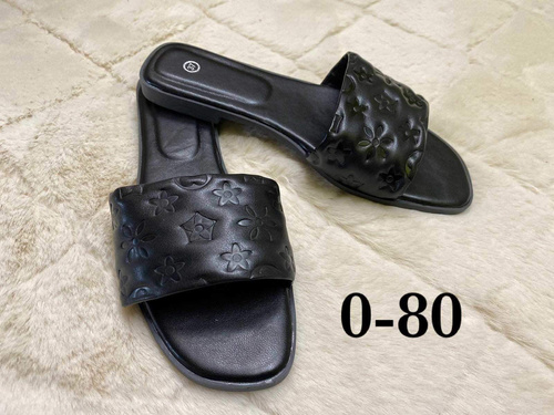 Klapki damskie 7A0-80.BLACK  (36/41,12par)
