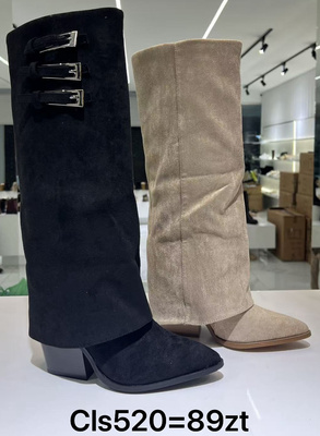 Kozaki damskie CLS520.KOLORDOWYBORU (36/41,12par)