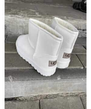 Botki damskie ocieplane LT260.WHITE (36/41,12par)