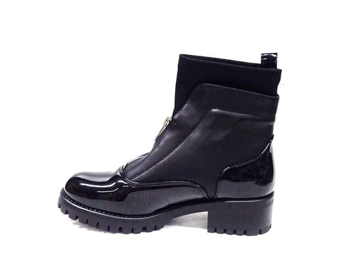 Botki damskie 7AMD7328-1.BLACK Ocieplane (36/41,12par)