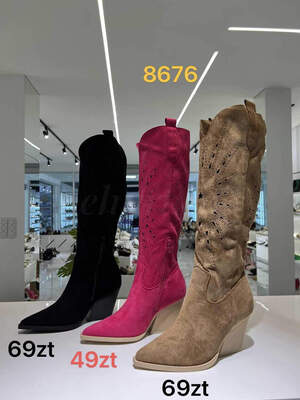 Kozaki damskie 7A8676A.KOLORDOWYBORU (36/41,12par)