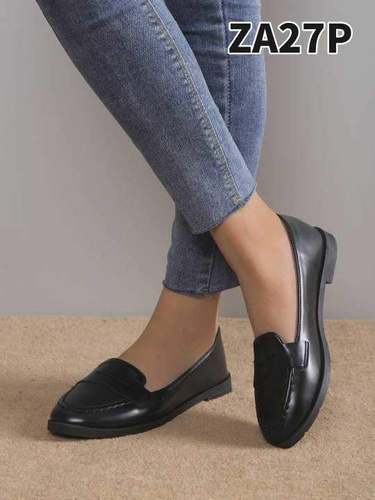 Balerinki damskie 7AZA27.BLACK (36/41,12par)