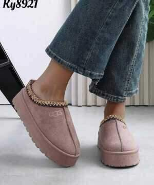 Botki damskie ocieplane  7AKY8921.KHAKI   (36/41,12par)