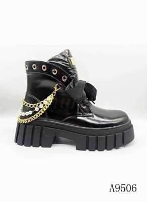 Botki damskie A9506-D.BLACK (39/43,8par)