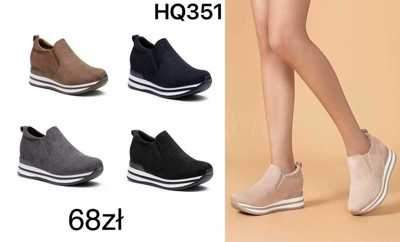 Botki damskie 7AHQ351.KOLORDOWYBORU (36/41,12par)