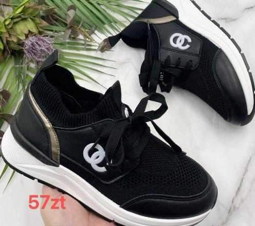 Buty sportowe damskie 7AEV-72.BLACK (36/41,12par)