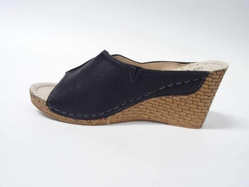 Klapki damskie 7AC9903-1.BLACK (36/41,12par)