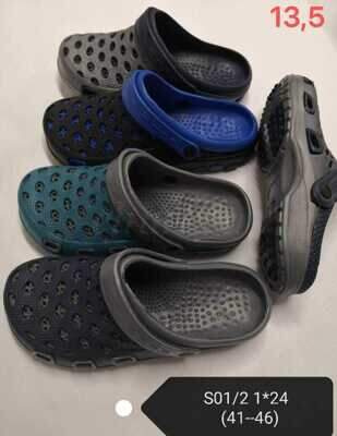 Klapki męskie 9AS01-2.MIX (41/46,24par)