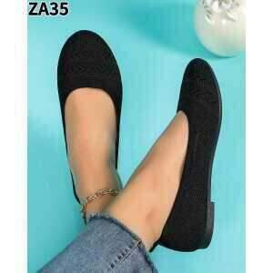 Balerinki damskie  7AZA35.BLACK   (36/41,12par)