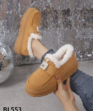 Botki damskie BL553.CAMEL (36/41,12par)