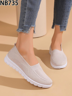 Buty sportowe damskie 7ANB735.BEIGE (36/41,12par)