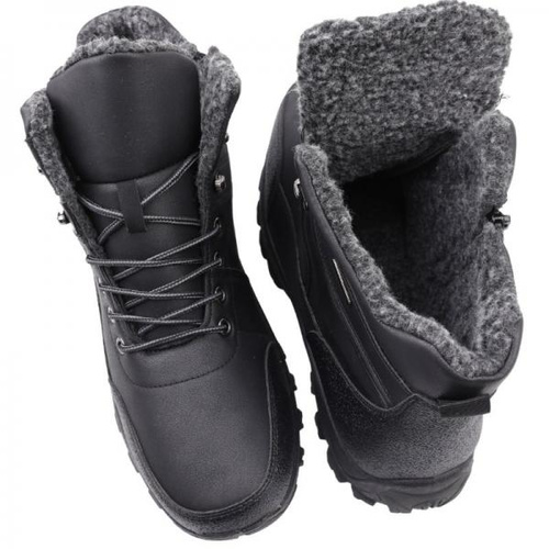 Trzewiki męskie A204AM-9.BLACK/BLACK (40/45,8par)