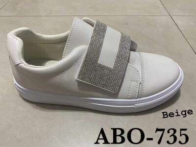 Buty sportowe damskie 7AABO-735.BEIGE (36/41,12par)